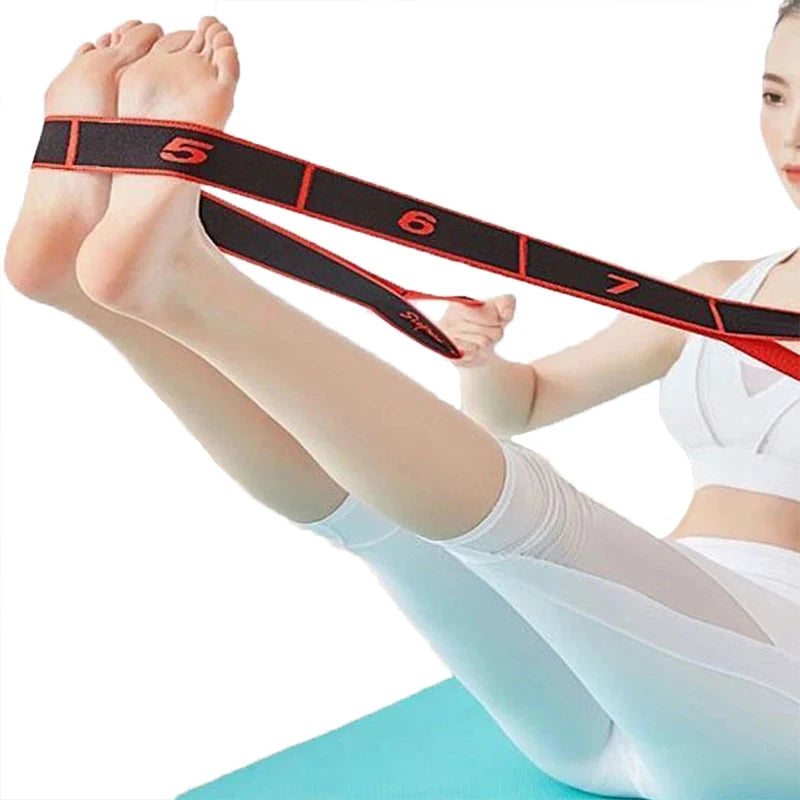 FlexFlow Series – Multi-Loop Yoga Stretch Strap