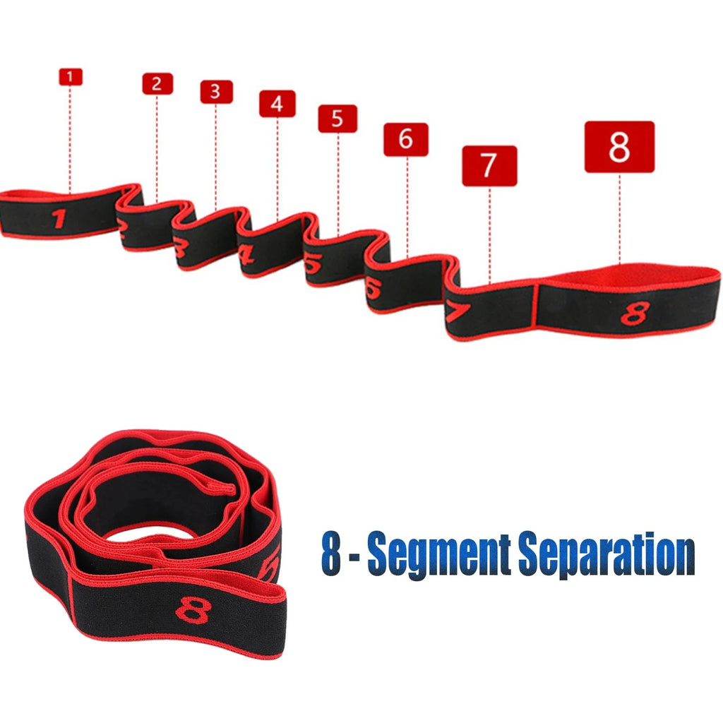 FlexFlow Series – Multi-Loop Yoga Stretch Strap