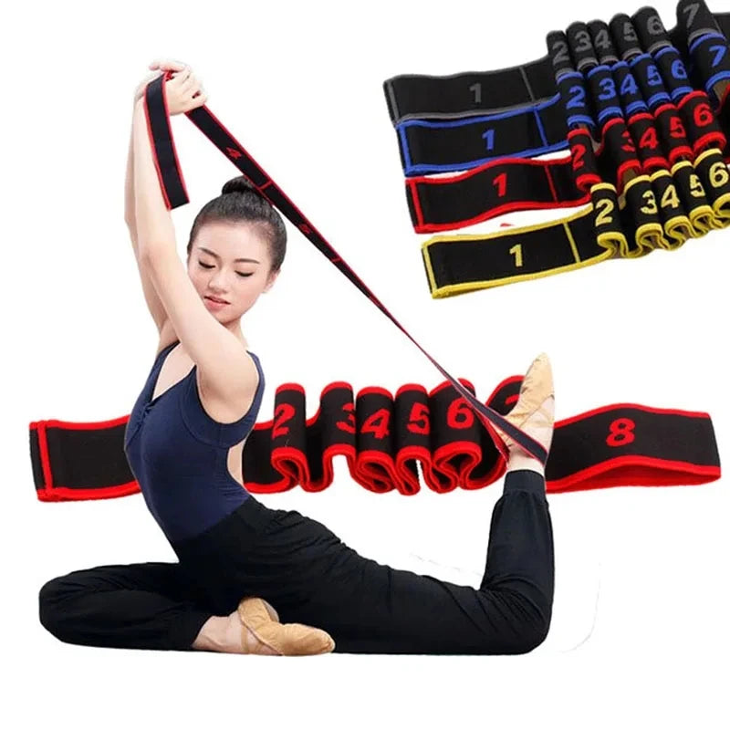FlexFlow Series – Multi-Loop Yoga Stretch Strap